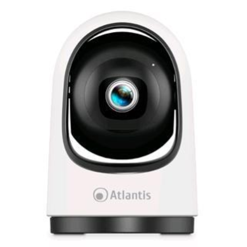 ATLANTIS A14-SC915 2MP VIDEOCAMERA WI-FI 2MPx MOTORIZZATA CONTROLLABILE DA REMOTO DAY & NIGHT AUDIO A DUE VIE COMPATIBILE CON GOOGLE ED ALEXA BIANCO